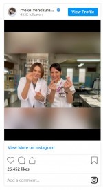 （左から）米倉涼子、松下奈緒　※「米倉涼子」インスタグラムより