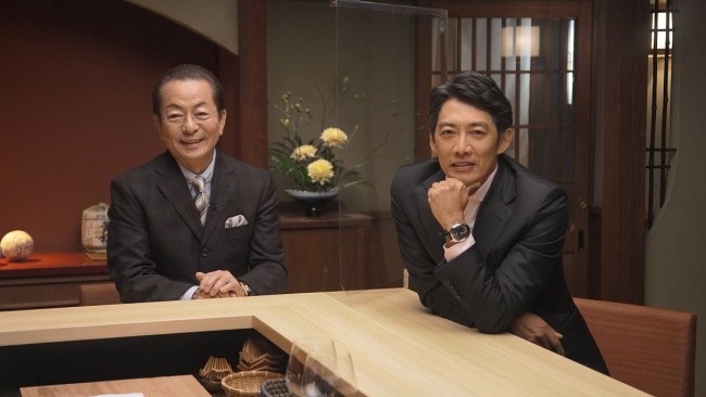『相棒 season20 スタート直前 スペシャル動画』に出演する(左から)水谷豊、反町隆史