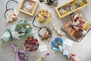 ドライフラワー専門店「カロン」銀座に誕生！　オーダーメイド花束など豊富なラインナップ