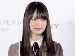 Xperia View×乃木坂46 VRコンテンツ発表会に登場した乃木坂46・賀喜遥香