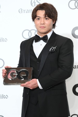 GQ MEN OF THE YEAR 2021 フォトコールに登場した阿部一二三