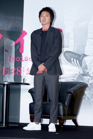 映画『ノイズ』スペシャルトークイベントに登場した藤原竜也
