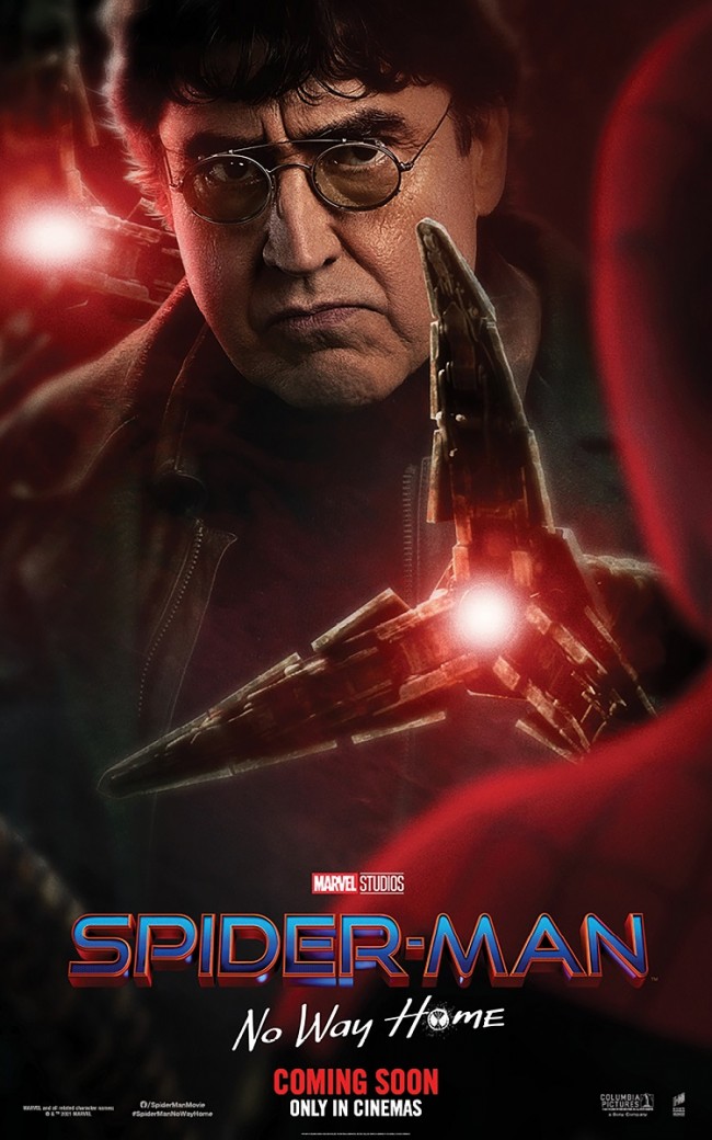 写真）『スパイダーマン：ノー・ウェイ・ホーム』ヴィランのキャラポス