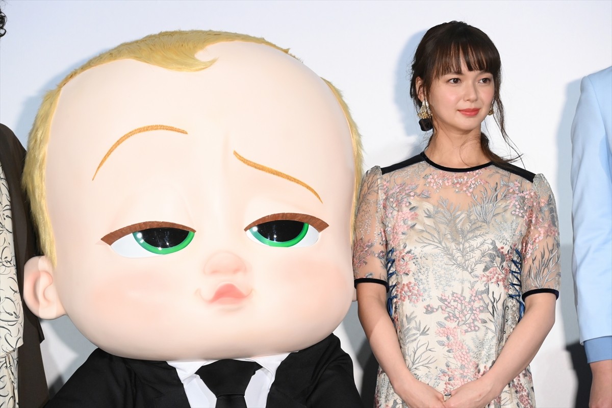 多部未華子、映画『ボス・ベイビー ファミリー・ミッション』公開記念舞台あいさつに登場