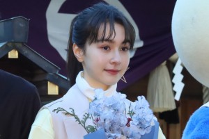 「ドラマ『失恋めし』配信開始記念！ご祈祷イベント」に出席した安藤ニコ