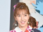 【写真】フジテレビ小澤陽子アナ、骨格模型と肩組み2ショットに反響「イケメンの彼氏ですね」