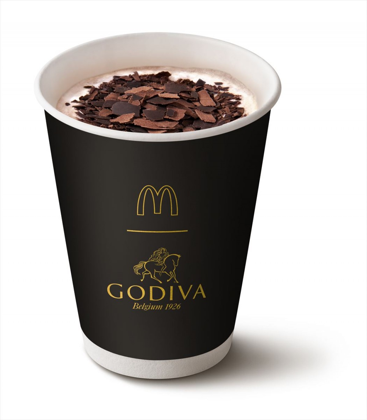 「マクドナルド」×「ゴディバ」がコラボ！　自分で混ぜる“ホットチョコレート”発売