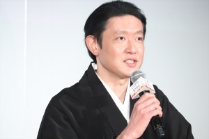 ドラマ『ミステリと言う勿れ』完成披露試写会に出席した筒井道隆