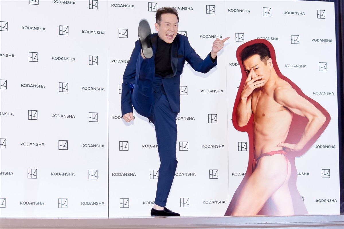 田原俊彦、還暦記念写真集で赤ふんどし姿披露　撮影前は「ちょっとビビってた」