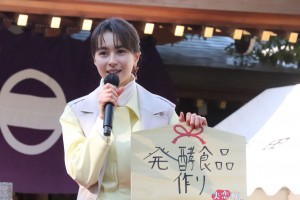 「ドラマ『失恋めし』配信開始記念！ご祈祷イベント」に出席した安藤ニコ