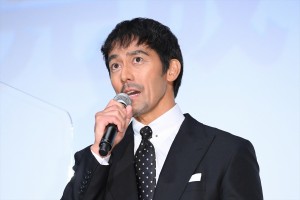 阿部寛、映画『とんび』完成披露舞台あいさつに登場