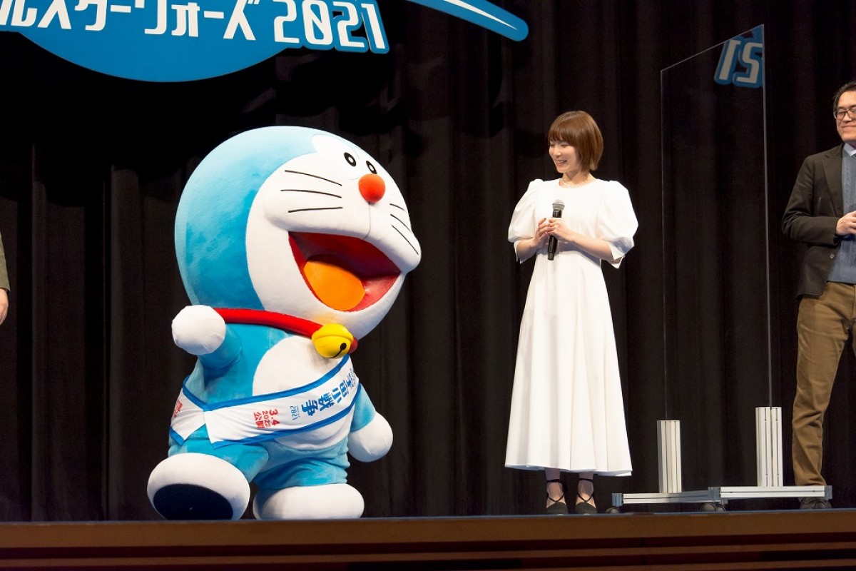 松岡茉優、大ファンの『ドラえもん』声優オファーに喜び　「『やったー！』と言いました」