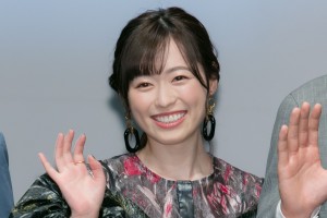 Amazon Originalドラマ 『星から来たあなた』配信記念プレミアイベントに登場した福原遥