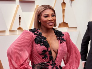 セリーナ・ウィリアムズ、第94回アカデミー賞レッドカーペットにて