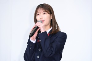 岩本蓮加、『世の中にたえて桜のなかりせば』完成披露舞台あいさつに登場