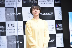 里々佳、『WOWOWオリジナルドラマ 青野くんに触りたいから死にたい』完成報告会に登場