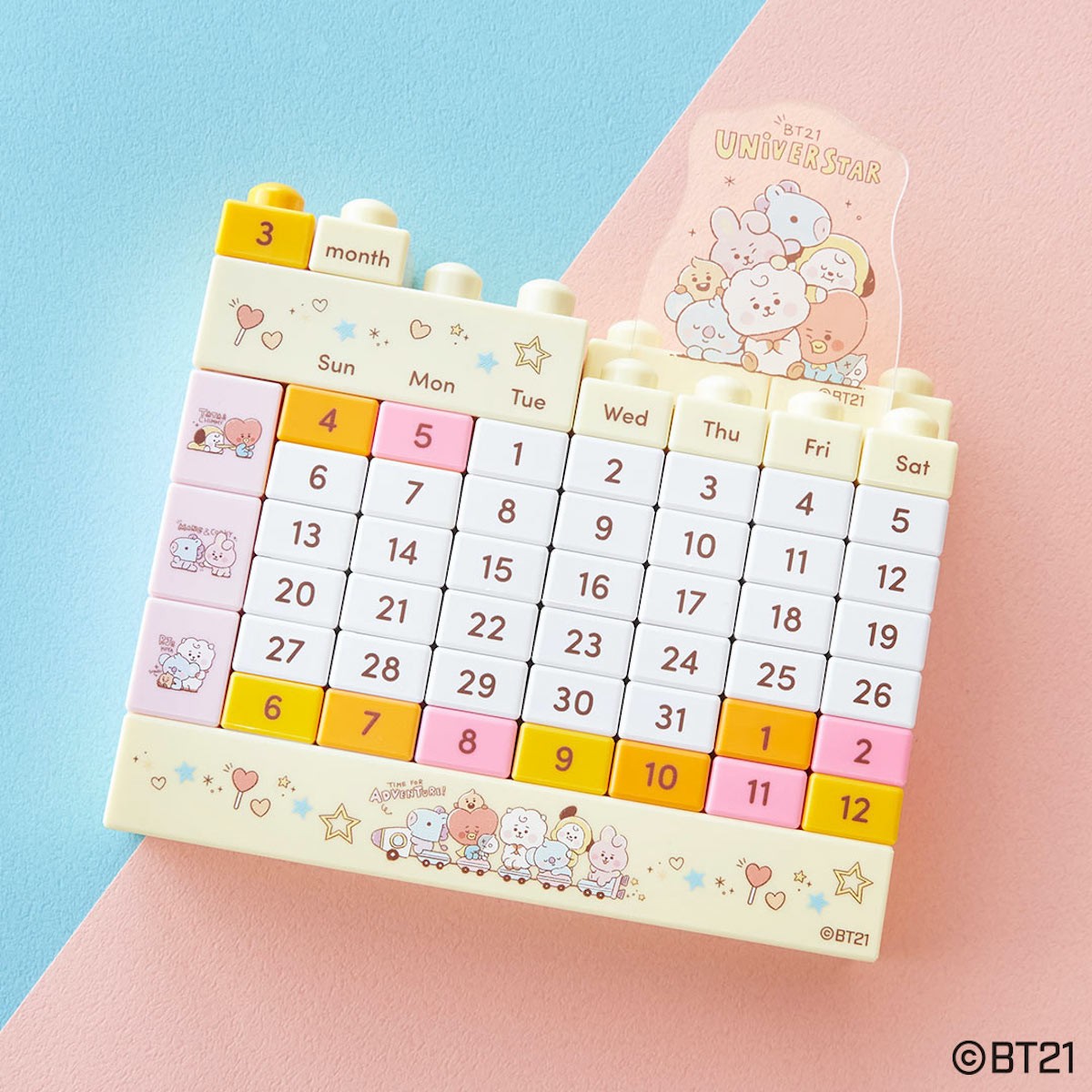BT21のTカード第2弾