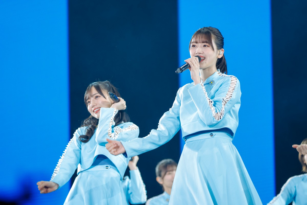 日向坂46・小坂菜緒がステージ復帰「またここに戻ってこられてすごくうれしい」＜3回目のひな誕祭＞
