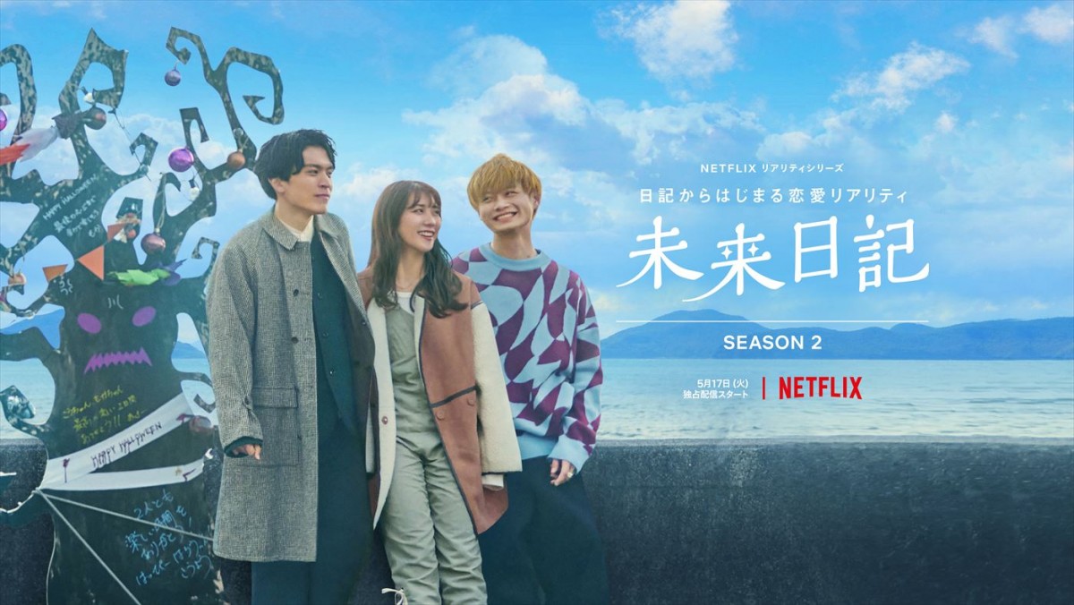 Netflixシリーズ『未来日記』シーズン2・メインビジュアル