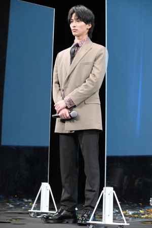 横浜流星、映画『流浪の月』完成披露試写会に登場