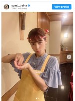 【写真】鷲見玲奈、迫真の顔でねじり鉢巻き“寿司職人”風ショットに「可愛い」の声