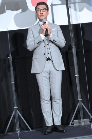 中井貴一、映画『大河への道』先行プレミア上映イベントに登場