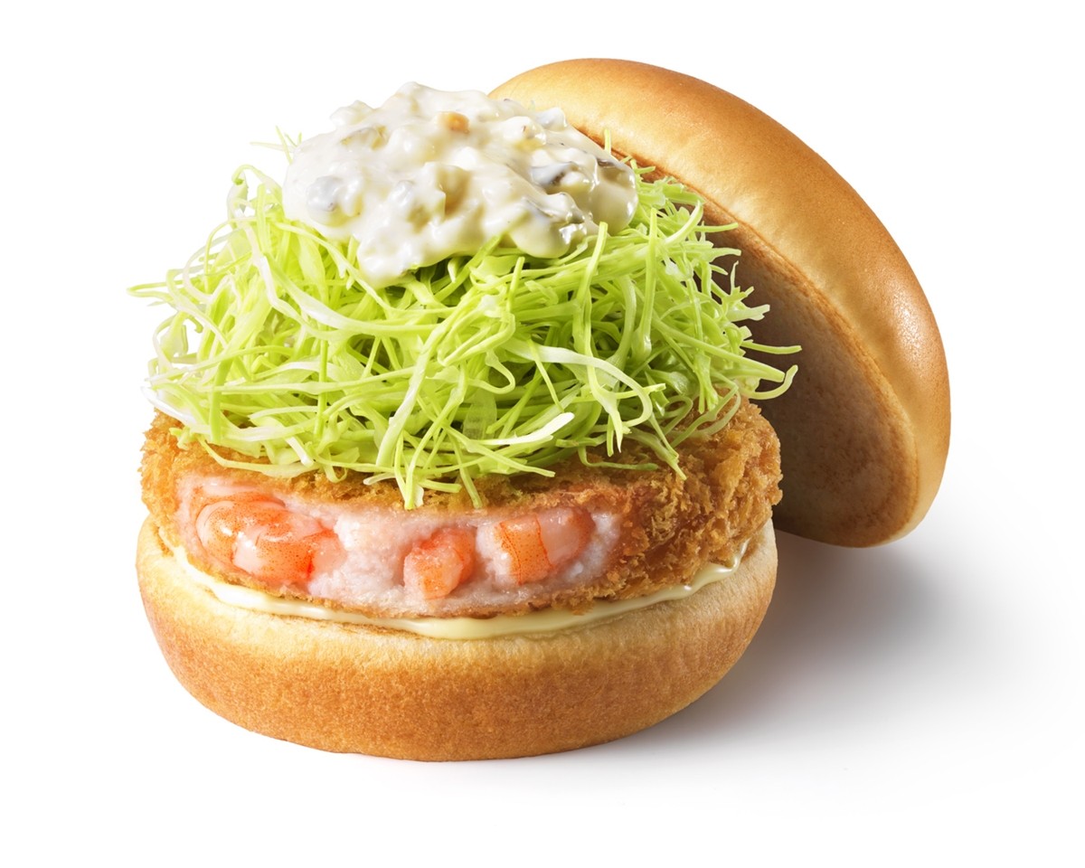 「海老チリ風バーガー」（税込 460円）