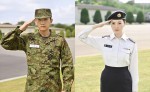 【写真】白石麻衣、『テッパチ！』で陸上自衛隊員に　短髪の町田啓太と制服ビジュアル