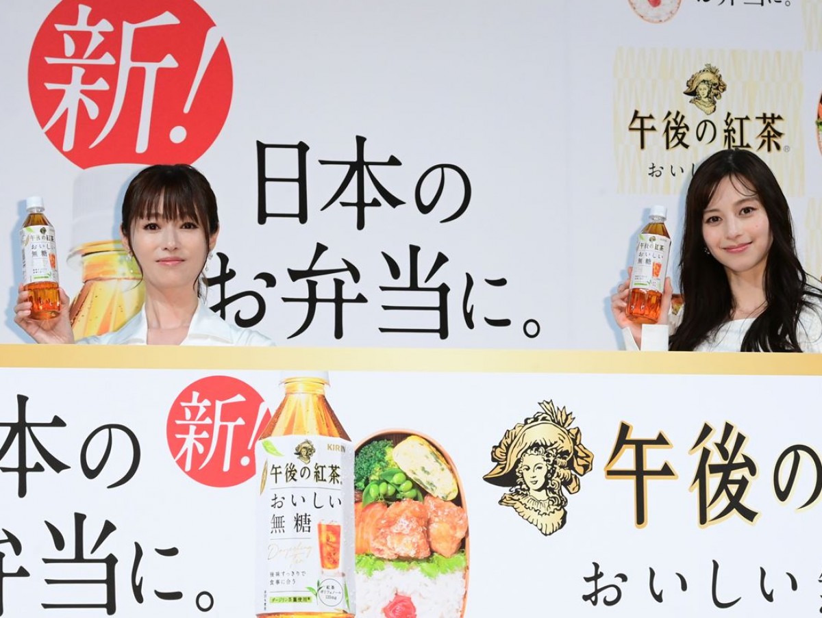 深田恭子＆中条あやみが美の共演！ 「すごく新鮮」純白ドレス姿披露