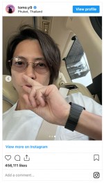 山P「たっぷり充電して日本で仕事再開」「ただいま！！！」と報告　※「山下智久」インスタグラム