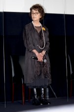映画『PLAN 75』公開記念舞台あいさつに登壇した倍賞千恵子