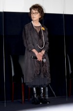 映画『PLAN 75』公開記念舞台あいさつに登壇した倍賞千恵子