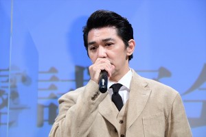 村上淳、映画『島守の塔』完成披露試写会に登場