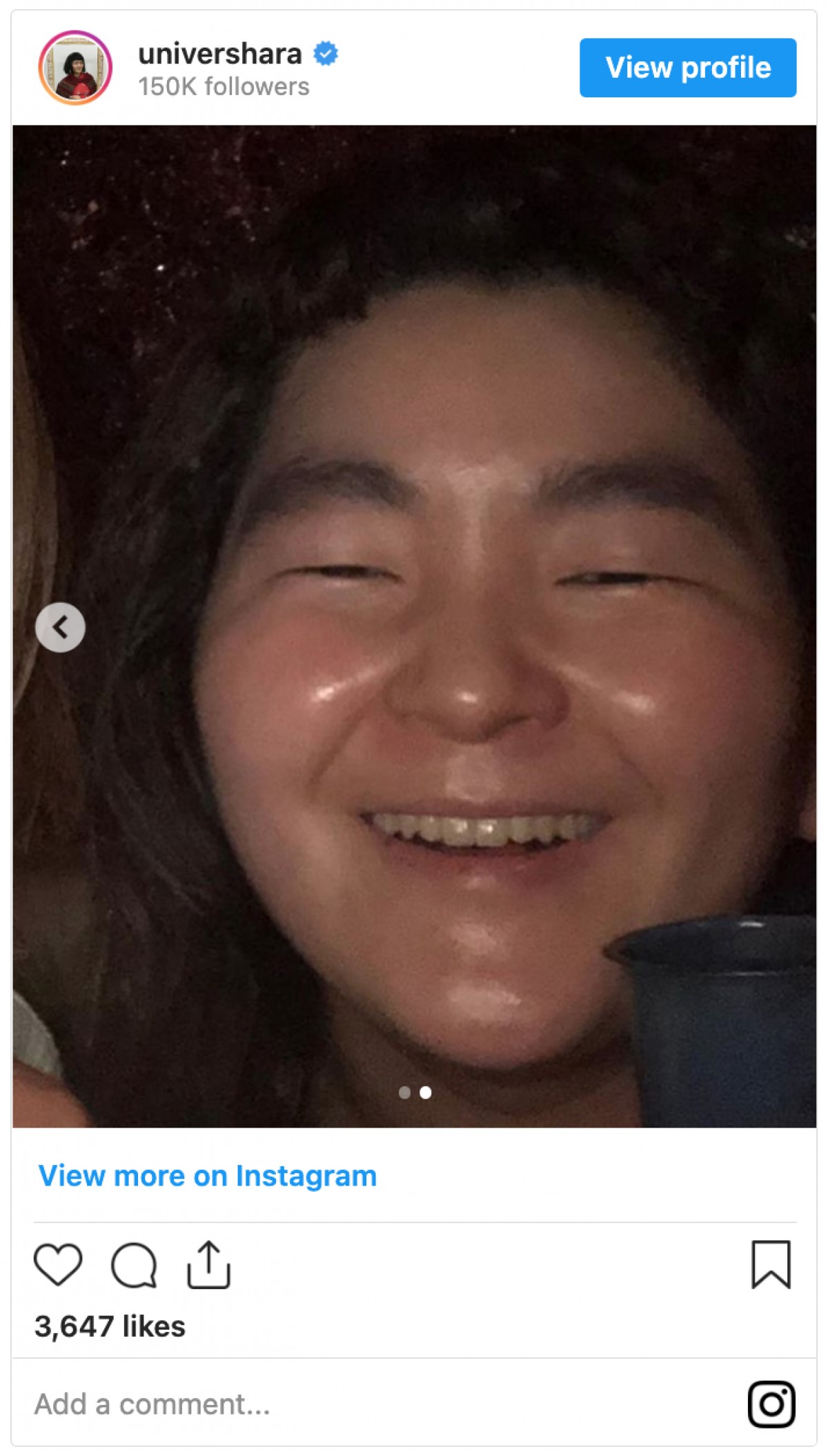 ゆにばーす・はら、“詐欺メイク”写真に驚きの声「美人」「綺麗だ〜！」