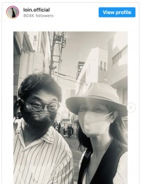 （左から）松尾諭、井川遥　※「井川遥」インスタグラム