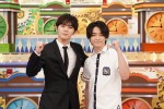 【写真】特番『スクール革命！presents　クイズ 時間よ止まれ』で櫻井翔、水卜アナと映る髙地優吾