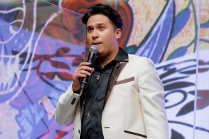 木村昴、映画『ブレット・トレイン』出発式イベントに登場