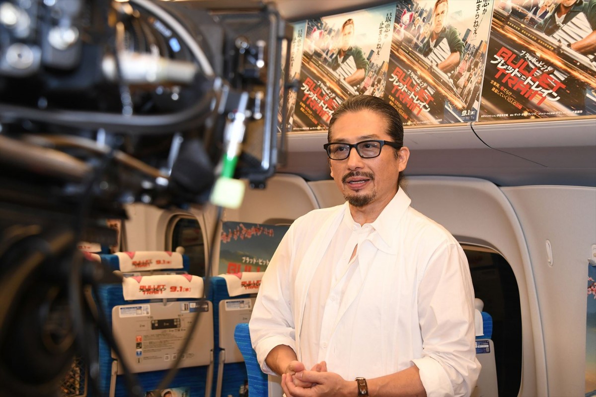 『ブレット・トレイン』ブラッド・ピット、真田広之ら仲良しオフショット大公開！