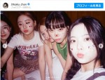 【写真】宮脇咲良、LE SSERAFIMメンバーと夏を満喫する姿に「かわいい！」「みんなで楽しんでて最高！」の声