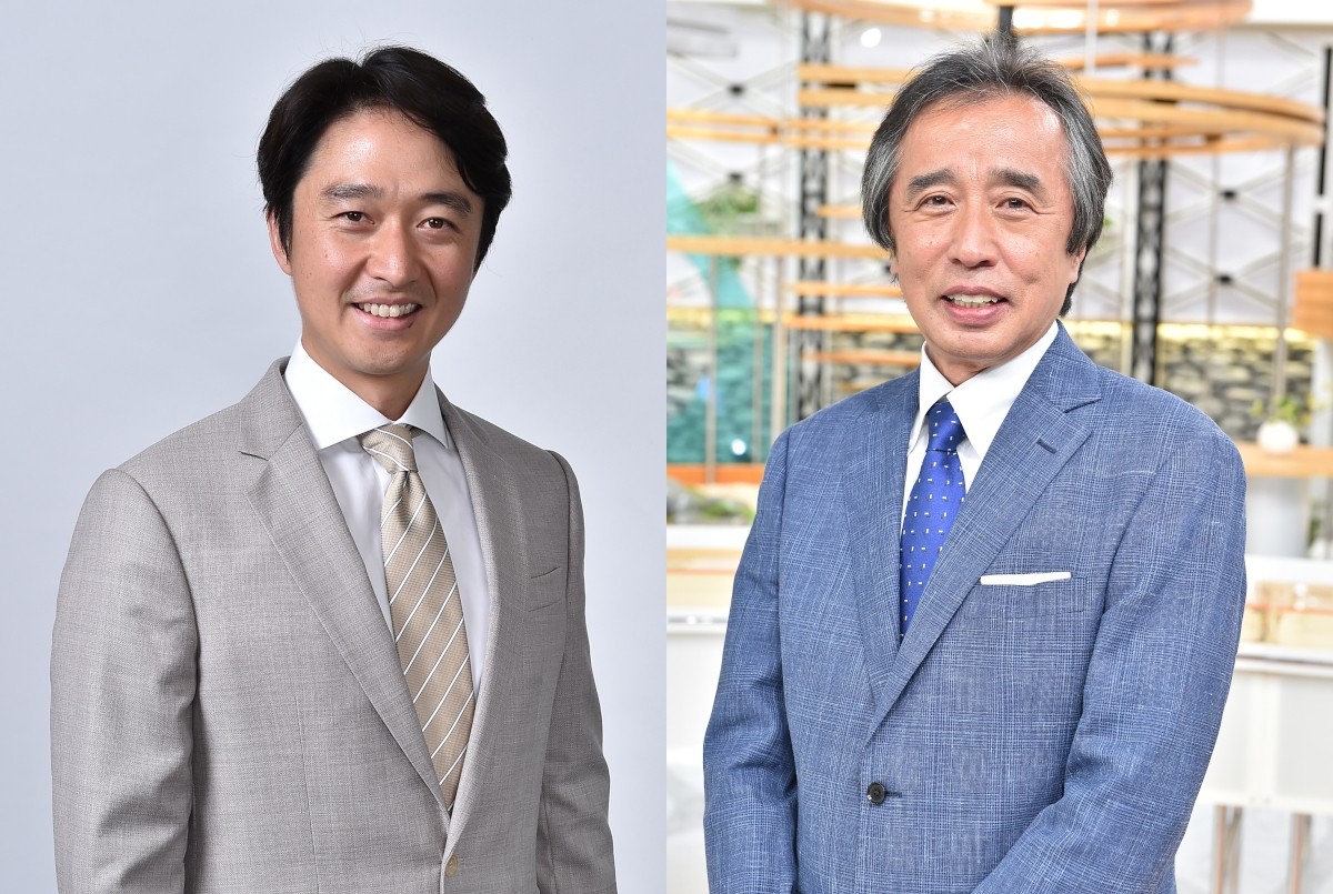 『報道特集』(左から)キャスターとして番組に加わる村瀬健介と特任キャスターとして取材を続ける金平茂紀