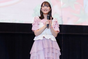 菱川花菜、『映画デリシャスパーティ・プリキュア 夢みる・お子さまランチ！』公開記念舞台挨拶に登場