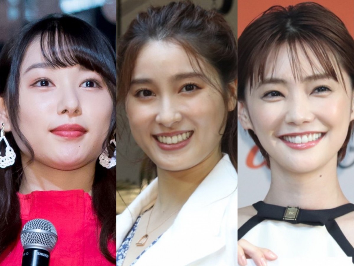 (左から)桜井日奈子、土屋太鳳、倉科カナ