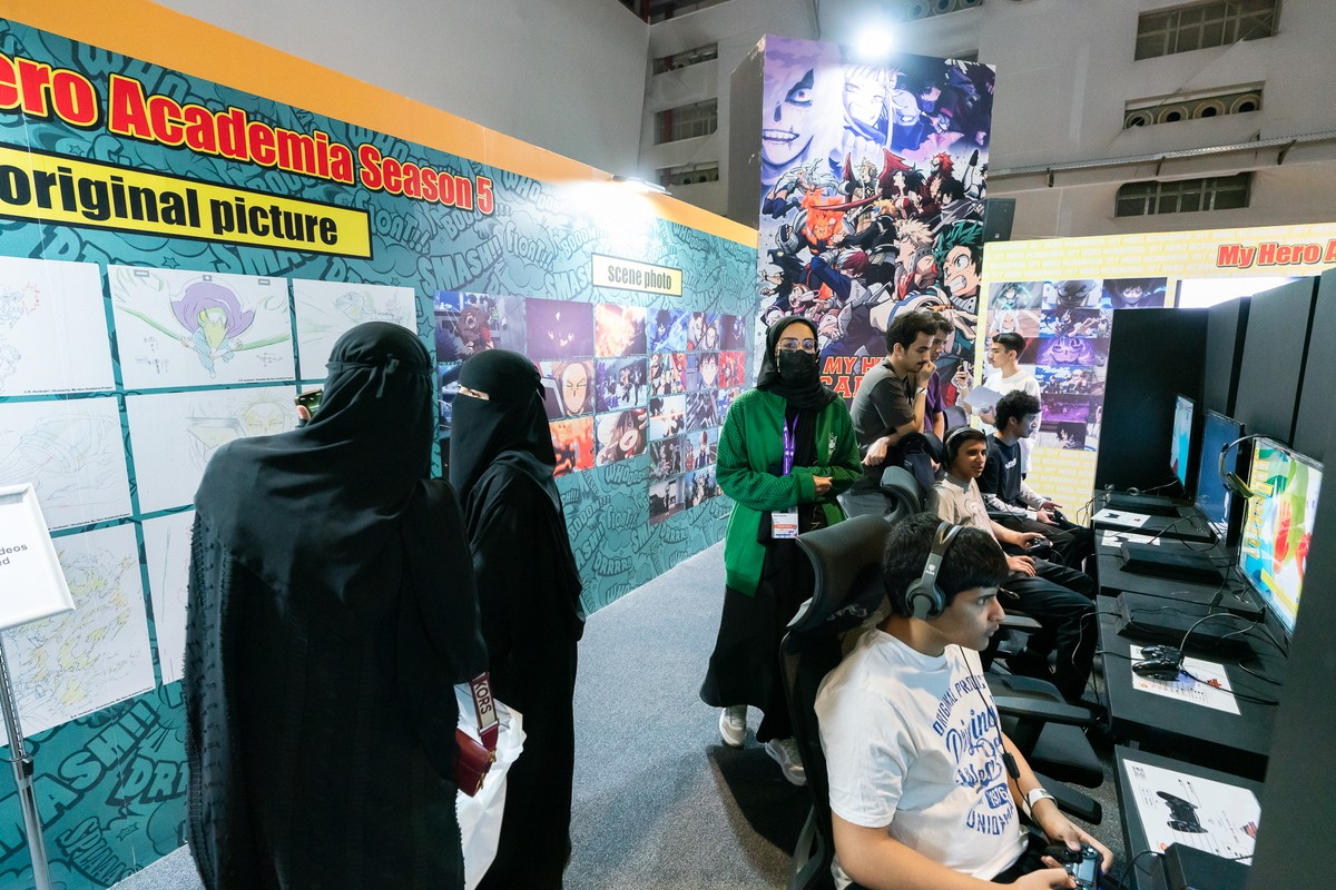 ＜サウジアニメエキスポ2022＞3年ぶり開催にファン熱狂　“肌の露出”制限、緩和傾向に