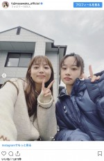（左から）川口春奈、藤間爽子　※「藤間爽子」インスタグラム