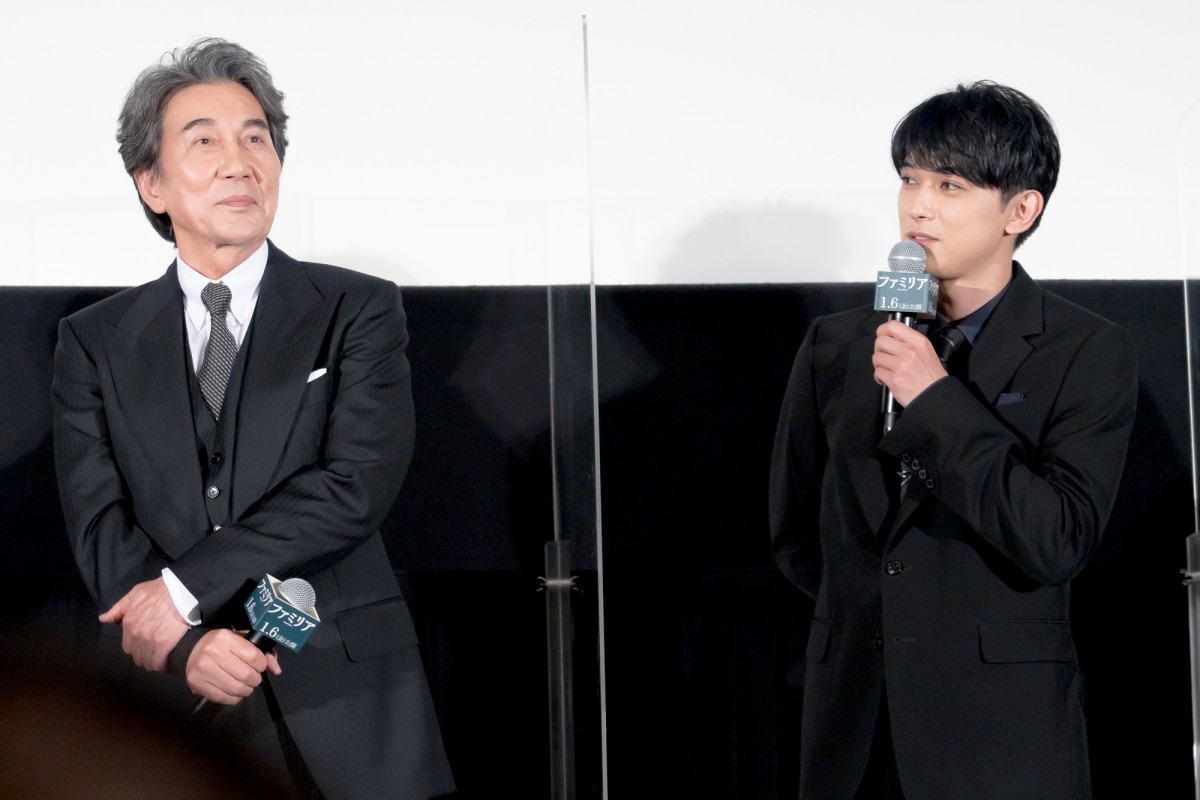 役所広司、吉沢亮からの言葉に笑顔「立派な息子です」
