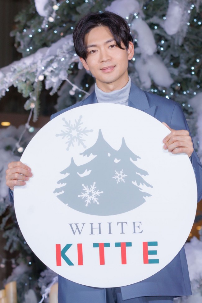 「『WHITE KITTE』白い森を彩る 光と音の点灯式」　20221124実施