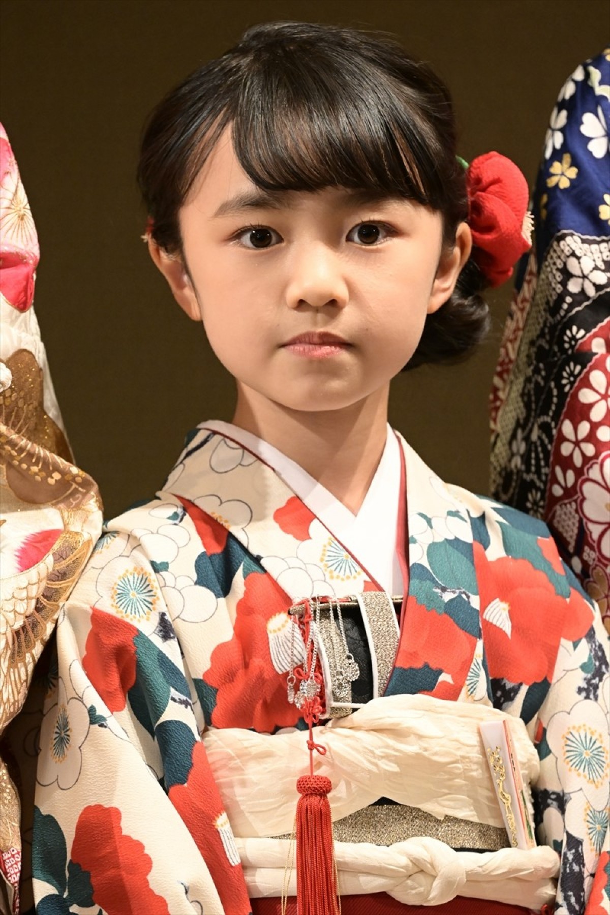 『舞いあがれ！』浅田芭路、晴れ着姿で挨拶「普段は無邪気です」　福原遥への憧れも語る