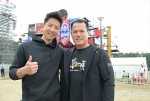 『SASUKE2022～NINJA WARRIOR～』に出演する（左から）ケイン・コスギ、山田勝己