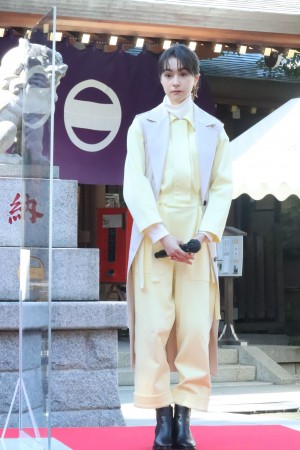 「ドラマ『失恋めし』配信開始記念！ご祈祷イベント」に出席した安藤ニコ