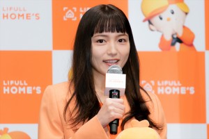 川口春奈、「LIFULL HOME’S 新CM発表会」に登場